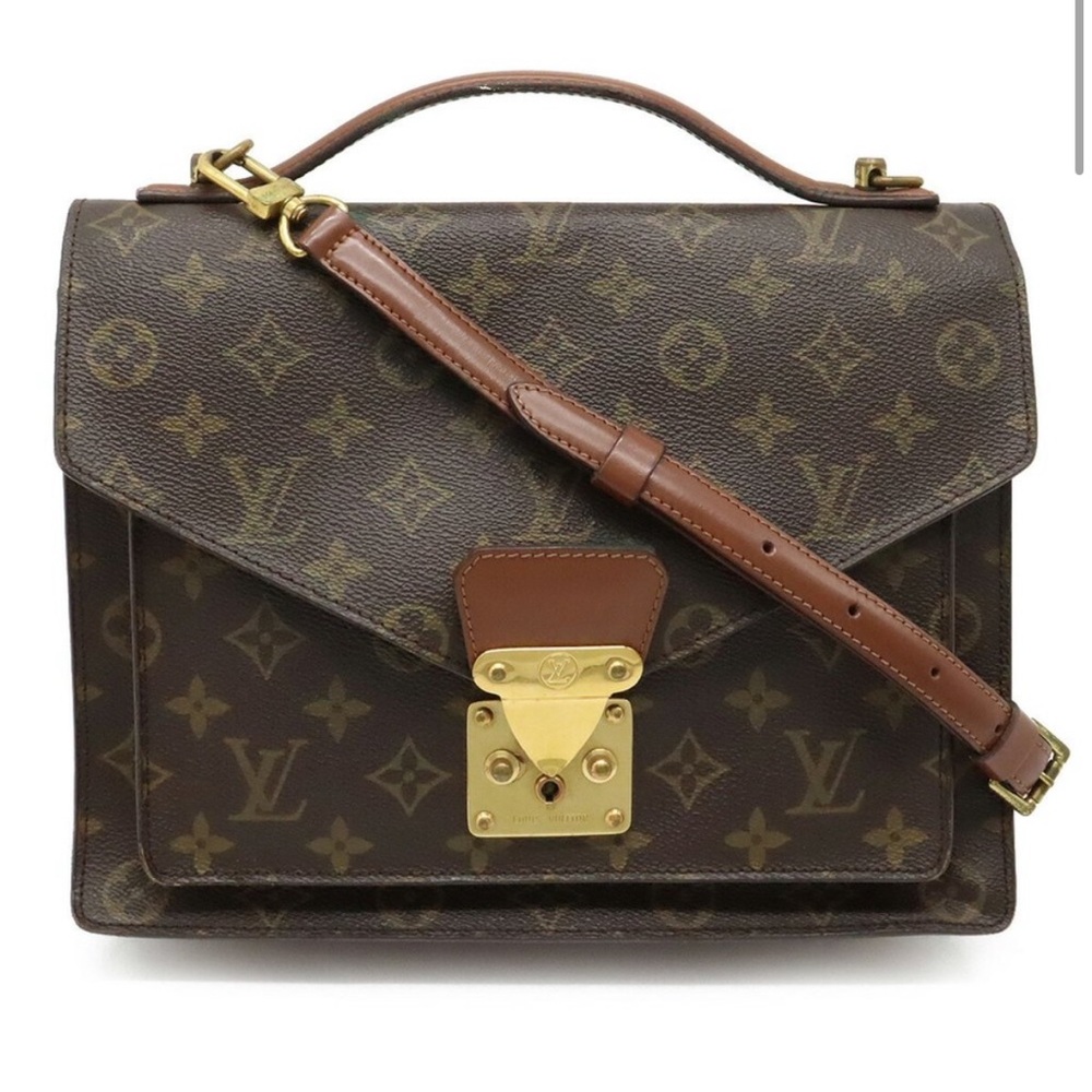 Louis Vuitton Monogram Monday 28 Second Bag Brown Crossbody Bag M51185